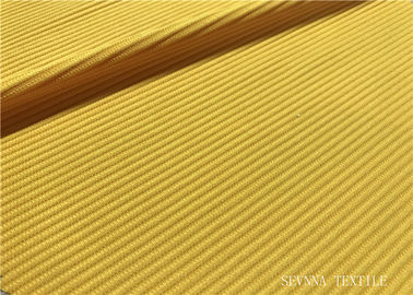 Telar jacquar de la tela de Repreve de las materias textiles del traje de baño estiramiento texturizado de 2 maneras que hace punto