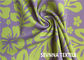Diseño floral polivinílico reciclado hecho punto deformación de la impresión de pantalla de Elastane de la tela del traje de baño
