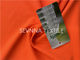 La protección ULTRAVIOLETA recicló la naranja cortada libre del estiramiento de la manera de Spandex 4 de la tela del traje de baño
