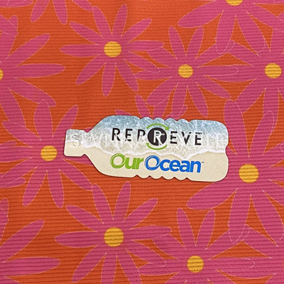 Anchura amistosa 320gsm de Eco Rib Recycled Swimwear Fabric el 125cm