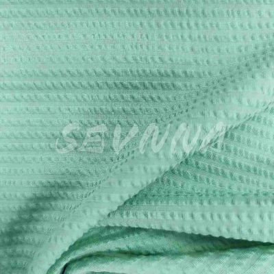 120cm de peso ligero Eco-amigable de ropa de baño Tejido resistente al cloro 95% Poliéster reciclado 5% Espandéx