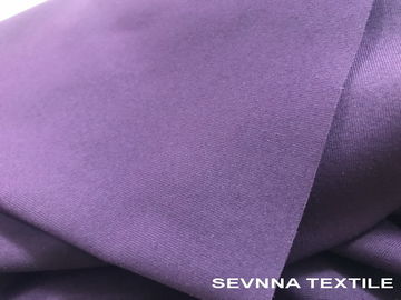 Colores púrpuras del llano de la tela de Lycra del estiramiento de la manera del jersey 2 para el Activewear de la compresión