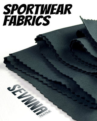 Tejidos para correr de alto rendimiento con protección solar UPF 50+, sombreado elástico y tecnología anti-olor para ropa activa