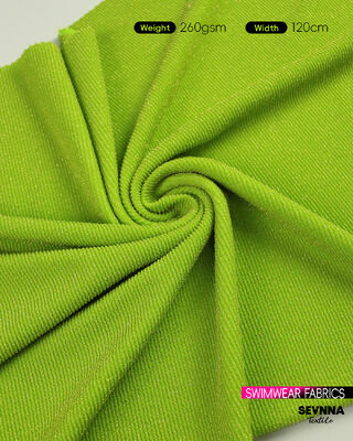 Tejido de traje de baño ecológico con 120 cm de ancho, transpirable y duradero, material de traje de baño reciclado