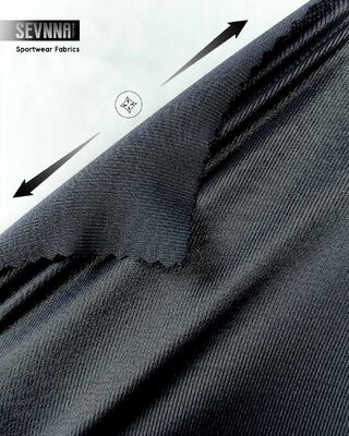 Tejidos para correr con UPF 50+ con elasticidad en 4 direcciones y 240 GSM para textiles deportivos de alto rendimiento