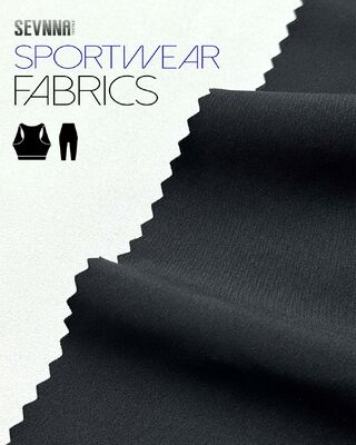 Tejido para bicicletas de alto rendimiento con protección UV y peso de 190 gramos hecho de 79% de poliéster reciclado + 21% de spandex