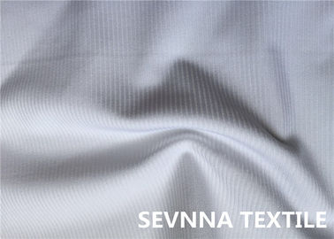 Telar jacquar de moda texturizado tela reciclado hecho punto doble de las rayas acanaladas del traje de baño