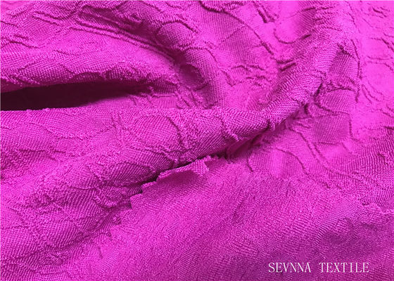 Tela de la guarnición del sujetador de Lycra Spandex, tela de nylon de la ropa interior de los colores sólidos