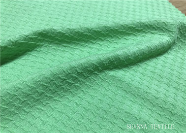 Colores sólidos teñidos modificados para requisitos particulares tela orgánica del traje de baño del estiramiento del super suave