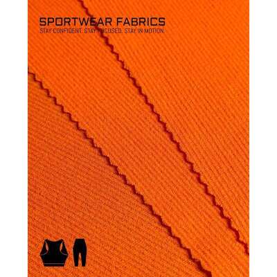 Tejido de punto acanalado texturizado PBT reciclado 190GSM UPF 50+ para trajes de baño SP7616