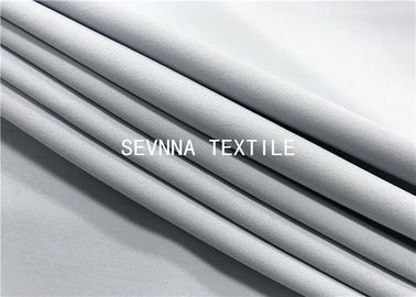 Pantalones de nylon reciclados tejido elástico llano del desgaste de la yoga de la durabilidad de la tela de la manera del color 4