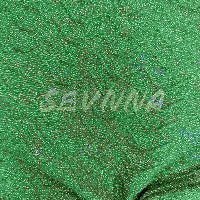 Vestidos de actividad de fibra reciclada Tejido de punto 77% Nylon reciclado 6% Plata Metálico 17% Espandéx Lavable en máquina