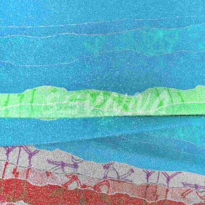 Tejido de punto doble de poliéster reciclado de jacquard suave para un uso cómodo y elegante