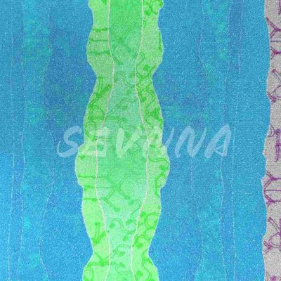 Tejido de punto doble de poliéster reciclado de jacquard suave para un uso cómodo y elegante