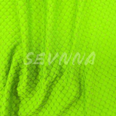 Tejido de spandex de nylon flexible y ligero para ropa deportiva