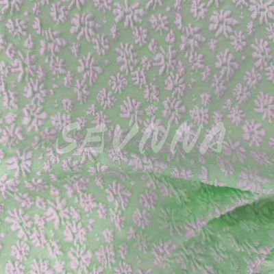Tejido de nylon reciclado ecológico con construcción de rayas para ropa sostenible 120cm