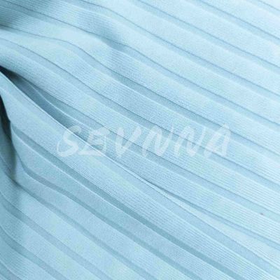 Tejido de spandex de nylon reciclado ecológico y flexible para trajes de baño, ropa interior activa y color suave