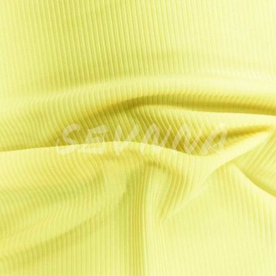 Tejido de bañador reciclado transpirable 85% Nylon reciclado 15% Spandex para playa y piscina