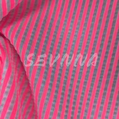 Jacquard de punto 240gm Verano/otoño Tejido doble de punto Adultos 40% Nylon 55% Poliéster 5% EL