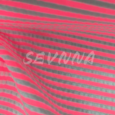 Jacquard de punto 240gm Verano/otoño Tejido doble de punto Adultos 40% Nylon 55% Poliéster 5% EL