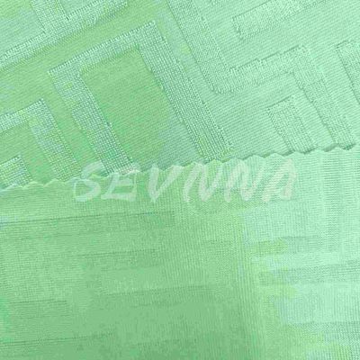 Estirabilidad Tejidos verdes sujetador deportivo Tejido para yoga / gimnasio - Super suave 250g Peso Impresión digital sólida 132cm