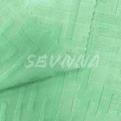 Estirabilidad Tejidos verdes sujetador deportivo Tejido para yoga / gimnasio - Super suave 250g Peso Impresión digital sólida 132cm