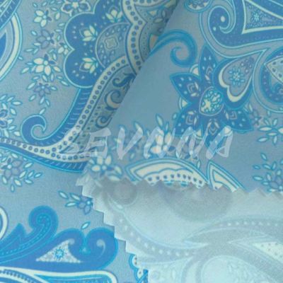 Tejido de bañador ecológico reciclado estilo floral de patrón femenino de playa regular