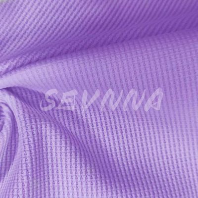 Tejido de sujetador deportivo flexible y resistente a la humedad para mujeres activas