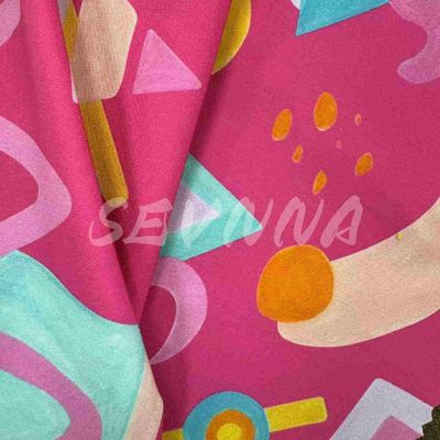 Tejido de traje de baño de spandex de nylon con ajuste flexible
