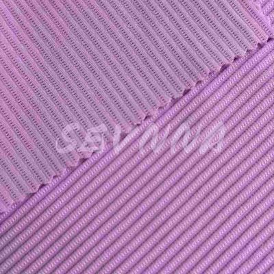 Material de tela de poliéster espandéx para ropa cómoda y duradera