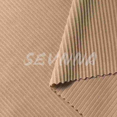 Tejido de poliéster espandéx Material duradero y flexible para el uso activo