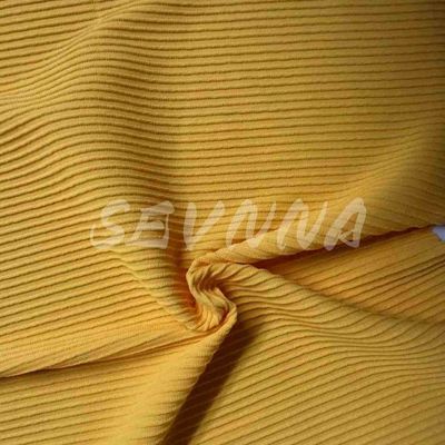 93% Nylon reciclado 250gm Tejido de traje de baño ecológico resistente al cloro