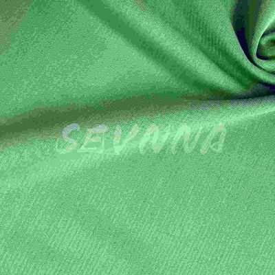Tejido de poliéster reciclado de varios colores para ropa ecológica