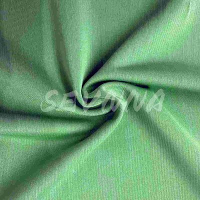 Tejido de poliéster reciclado de varios colores para ropa ecológica