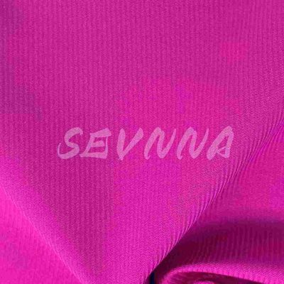 Vestido de verano de 150 cm Jacquard doble de cuerda tejido de punto 88% poliéster Spandex