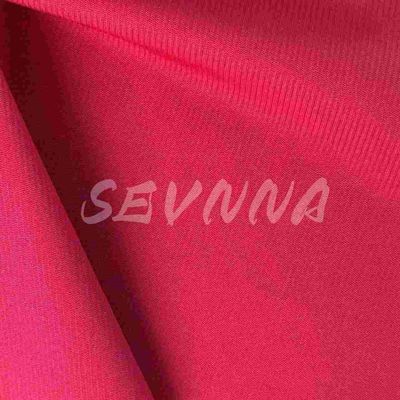 Tejido de doble punto y doble punto 88% poliéser 12% spandex