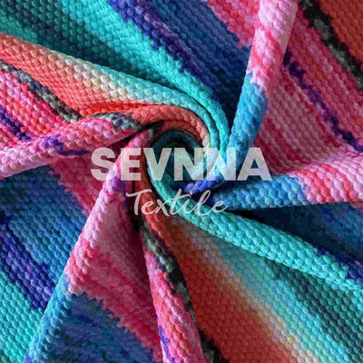 Tejido de punto para ropa deportiva cómoda y elegante