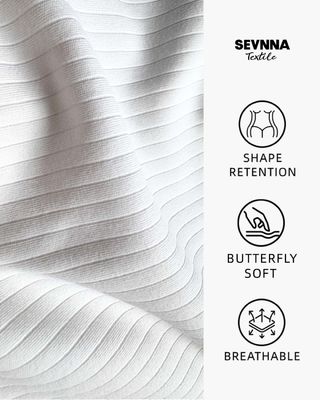 Tecnología Xtra Life en tejido Lycra reciclado transpirable, respetuoso con el medio ambiente y duradero