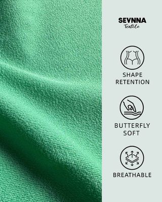 85% de nylon reciclado 15% de espandéx Detalles del material de doble punto Tejido 165cm de ancho