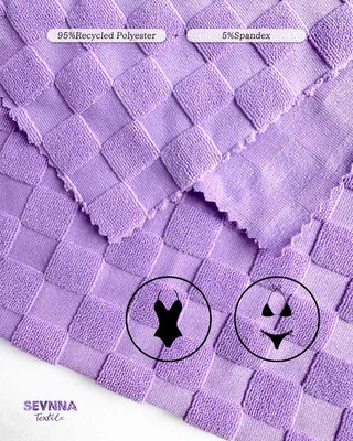 Vende directamente tejido reciclado para trajes de baño sostenibles
