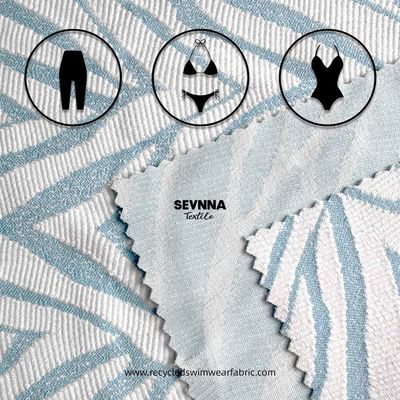 Tejido de punto doble de alta densidad 86% poliéster reciclado 14% spandex
