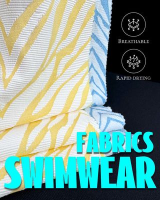 Trajes de baño reciclados de tejido de niños con patrón a rayas para trajes de baño ecológicos