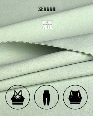Elevar su juego de entrenamiento yoga usar tela de tejido circular de tejido para un estilo de vida activo