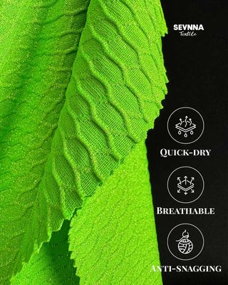 135cm de ancho Tejido de nylon verde reciclado Ecológico y duradero