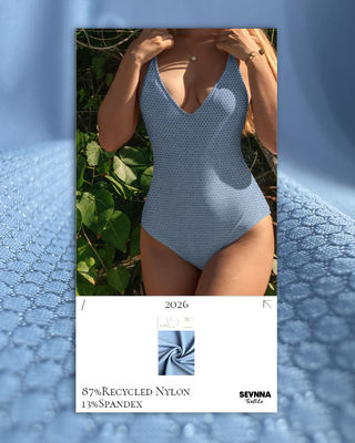 Material de nylon reciclado ecológico para productos extensibles y personalizables