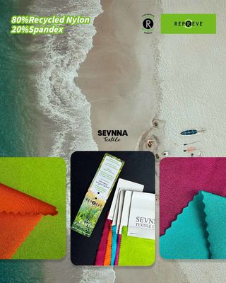 Alta durabilidad Repreve Tejido para la temporada de verano Lavable en máquina Cuidado e instrucciones