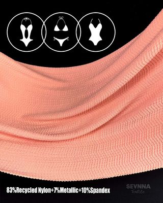 Tejido de trajes de baño ecológicos para una línea de trajes de baño sostenibles