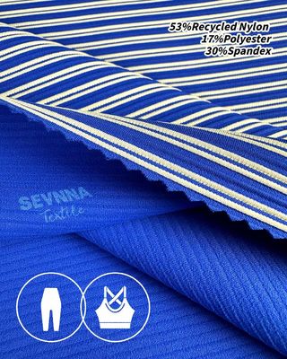 Tejido de punto circular para niños con material de nylon reciclado