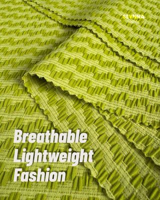 Tejido de traje de baño reciclado de ajuste regular, transpirable y sostenible para la fabricación de traje de baño