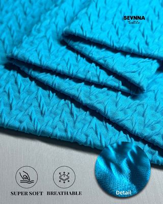 110 cm de ancho Tejido de bañador reciclado Solución sostenible y elegante para la producción de bañadores